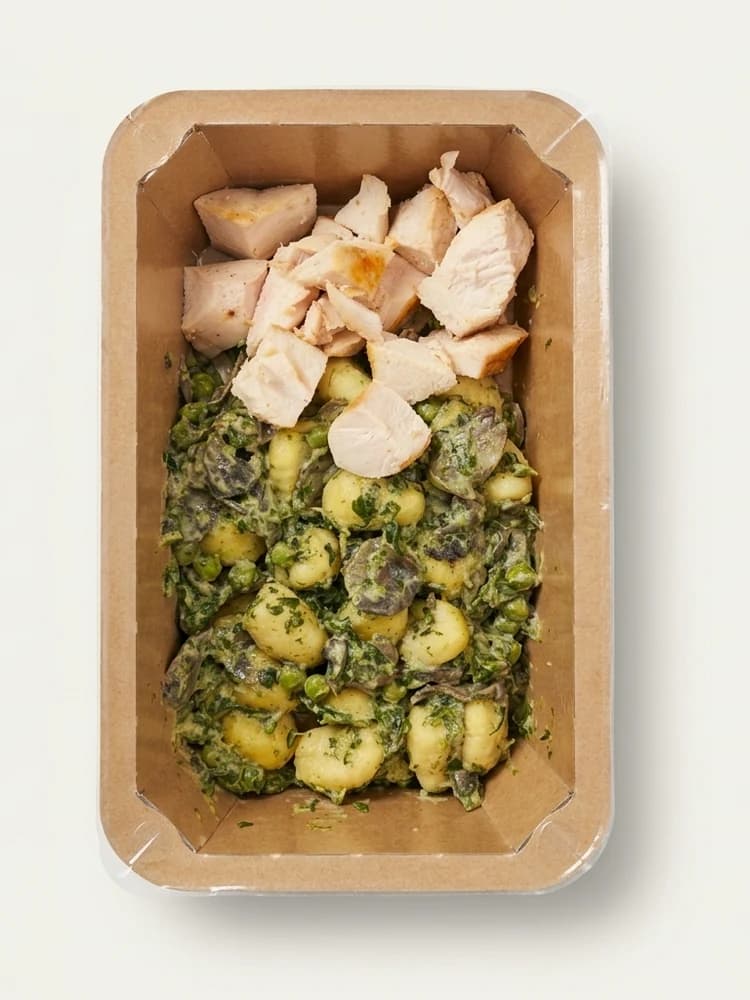 Gnocchi forestière au poulet